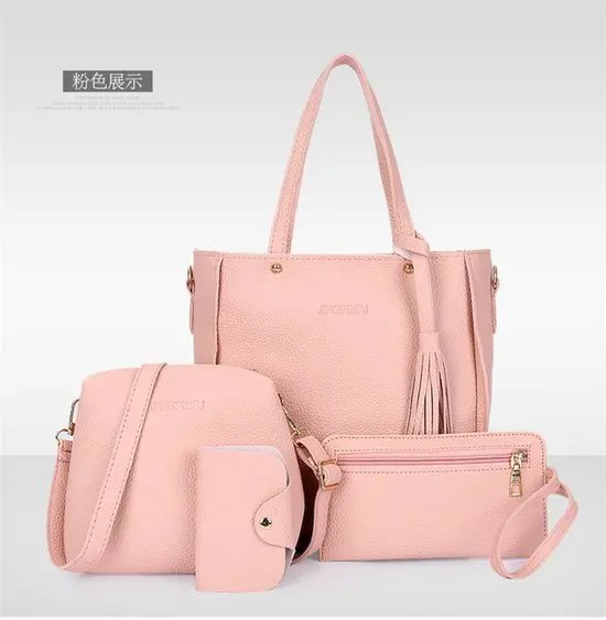 NATIONAL Style Unisex PU Leather Crossbody Bag with Large Capacity and Lychee Pattern