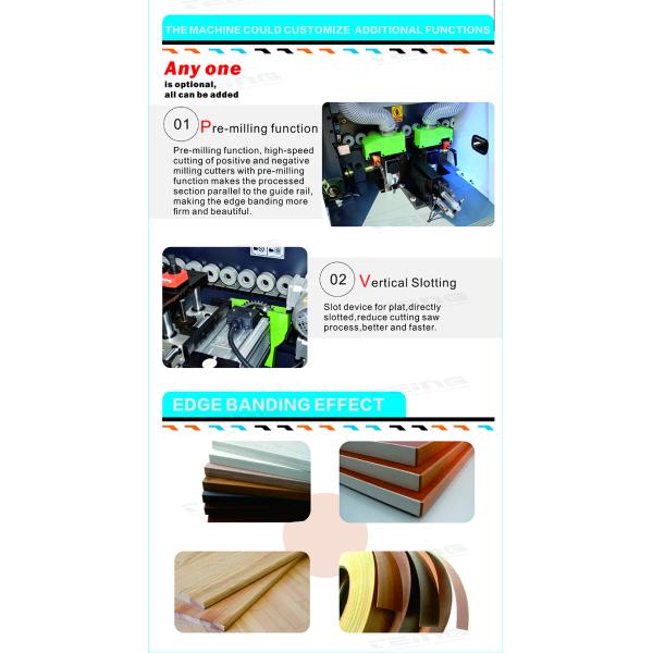 CE Certified SKY508 Woodworking Machine Auto Edgebander Machine for Edge Banding