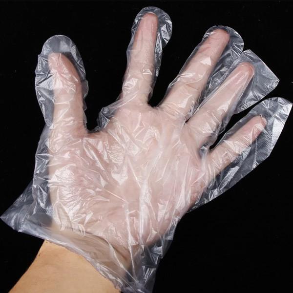 Disposable HDPE Poly Gloves Latex Free Powder Free For Cleaning And Food Handling