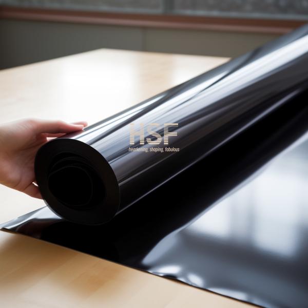 36μm Opaque Black Non Silicone Coated PET Release Film for Electronics and Medical Applications