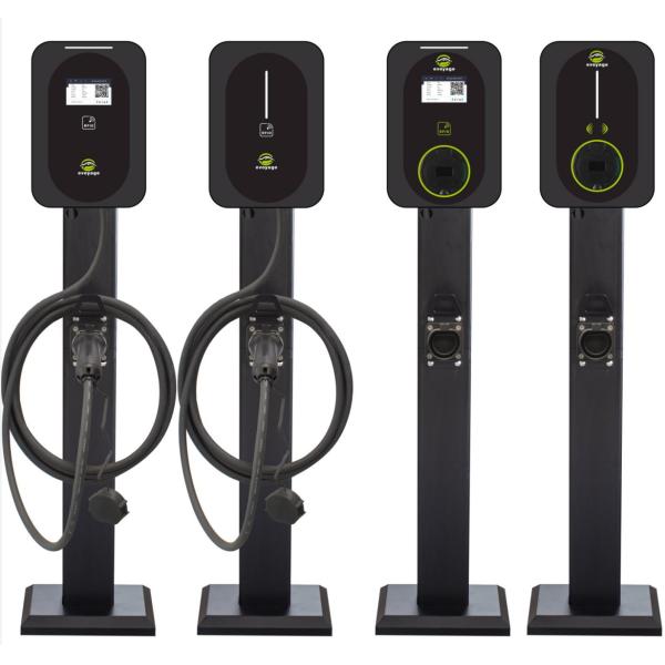 Станция зарядки AC EVSE 16A 32A Стенная установка Режим 3 Электрическое зарядное устройство для автомобилей