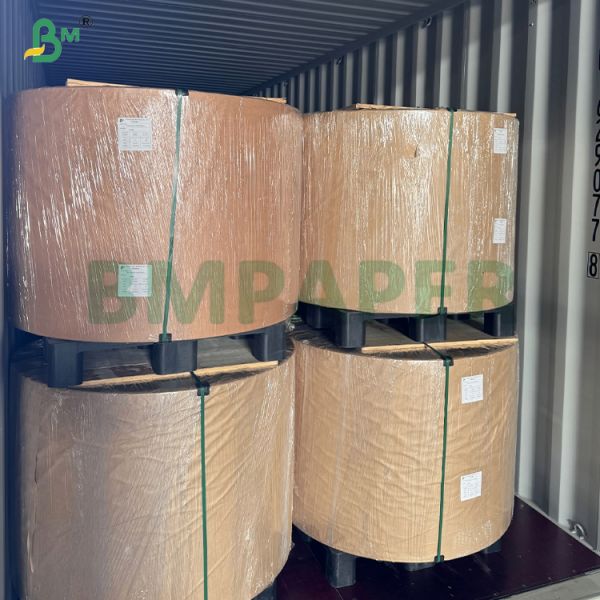 38gsm 40gsm White High Strength Scratch Proof Glass Lining Paper In Roll