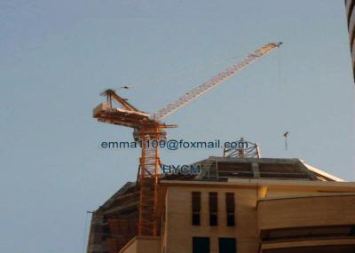 QTD125(4522) Torre de escalada interna central Grão Luffing Jib Tipo no Sri Lanka