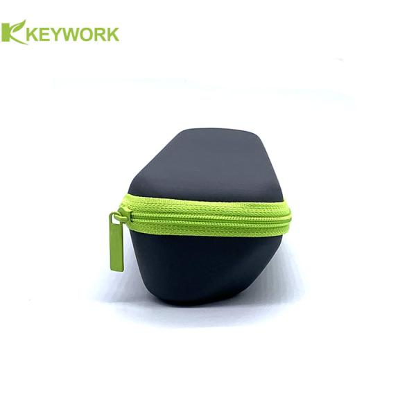 Незаконные cuboid солнечные очки спорт покрывают водоустойчивый оптовик фабрики молнии металла PU кожаный