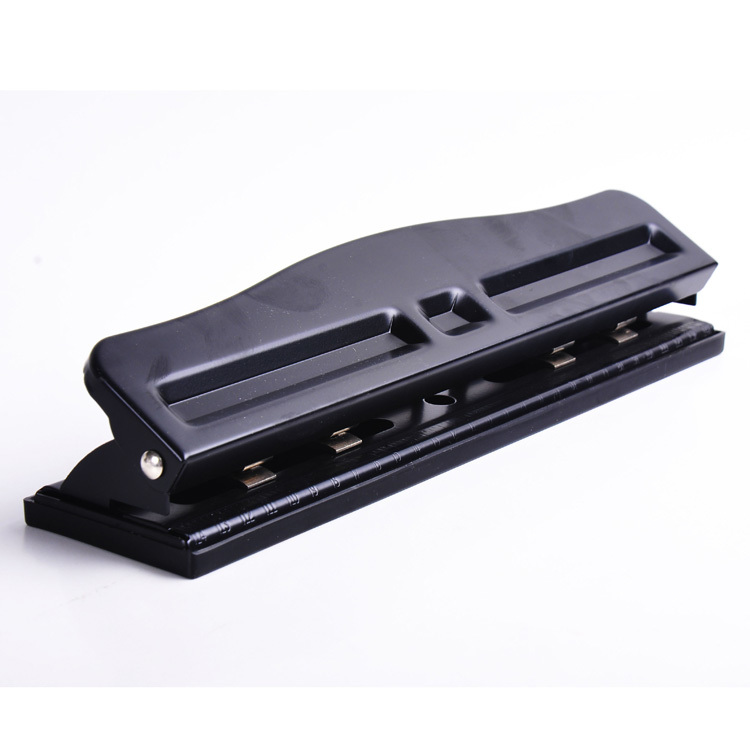 Metal 3 Hole Punch Stationery Desktop Office 3 Hole Adjustable Punch