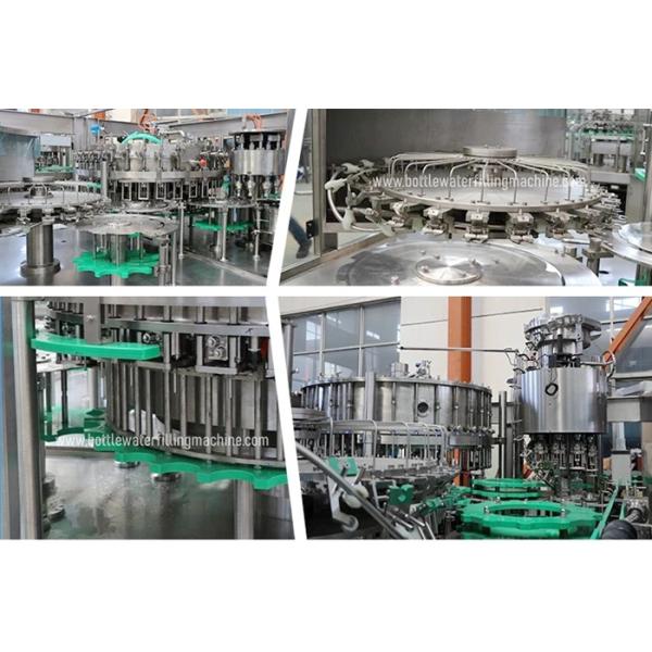 Низкая линия завалки бутылки стекла диаметра потребления 3000bph 75mm