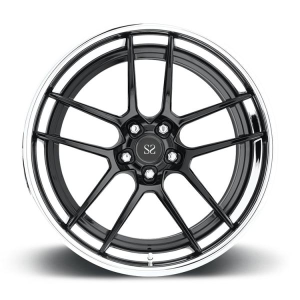 Polished 2PC Forged Alloy Custom Rims 20 21 22 Inch 5x112 For GLS Wheels