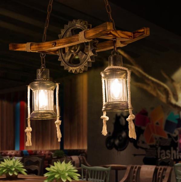 Retro Pendant Lamp Loft Bar Study Dining Room Cafe Restaurant Pub Industrial Pendant Lamp(WH-VP-103)