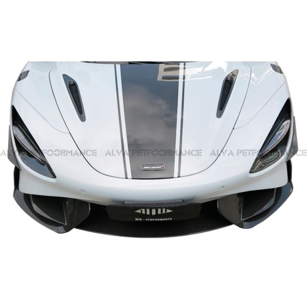 2017-2019 McLaren 720S ALVA 765LT Type Dry Carbon Fiber Body Kits Front Rear Bumpers Front Fenders Side Skirts Rear Wing