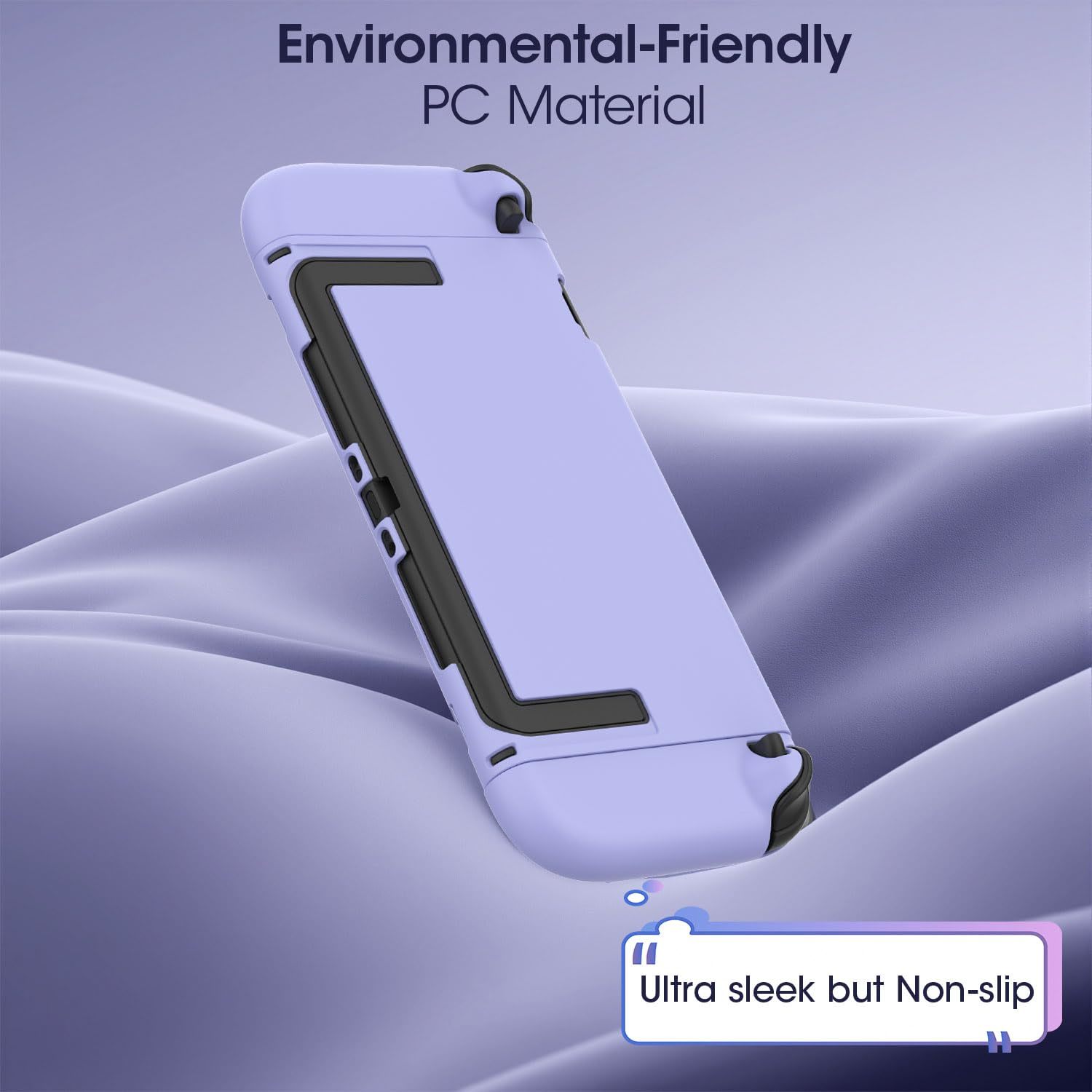 Laudtec Dockable Case For Switch 2 2025 Protective Cute Protective Cover Case Slim PC Cover Shell