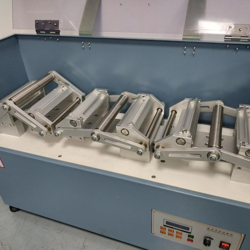 UP-4034 Multi-Station Shoe Sole Flexing Tester with 3 or 6 Stations 90° ± 2° Bending Angle and 125 - 150 cpm Speed