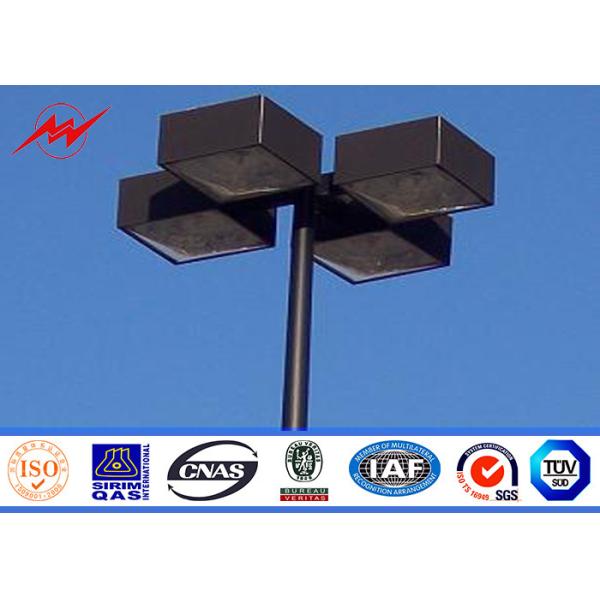 голубая квадратная светлая рукоятка толщины 1.5m Poles 4mm уличного освещения 10M светлая для места для стоянки