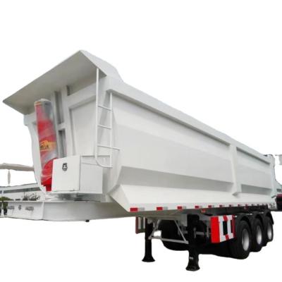 10pcs Leaf Spring Semi-Trailer Rear Dump Tipper Truck Trailer for Dubai Distributors