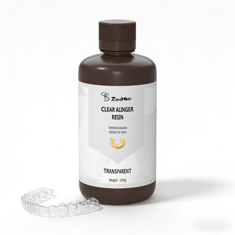 Wear Resistant Clear Aligner Resin Combining High Tensile Strength and 12 Months Shelf Life Perfect for Dental Alignment