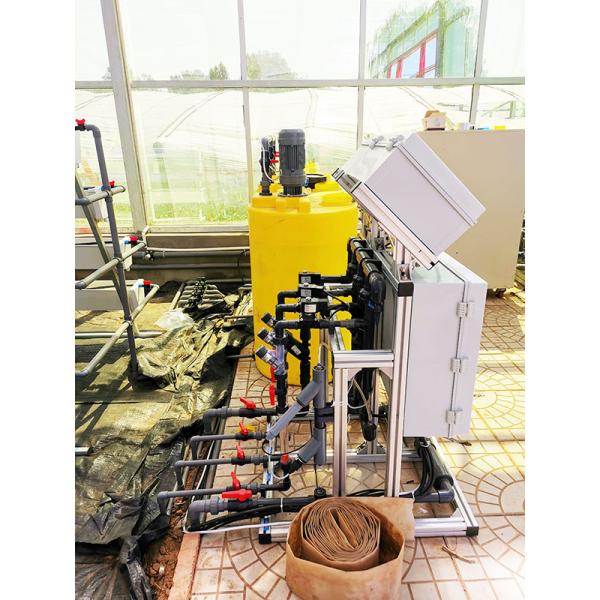 4 линия система Fertigation земледелия предварительная умная для полива парника