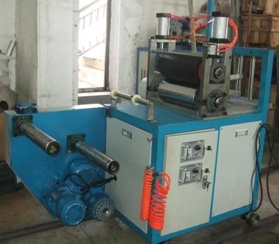 Mini Plastic Film Manufacturing Machines , Pvc Film Machine φ45mm Screw Diameter