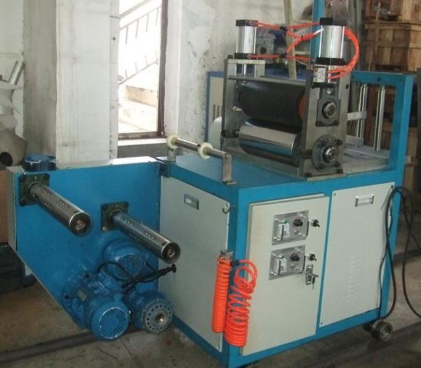 Mini Plastic Film Manufacturing Machines , Pvc Film Machine φ45mm Screw Diameter