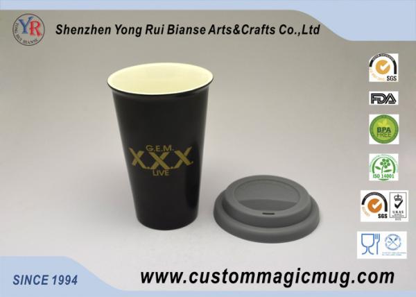 Personalized Starbucks Ceramic Travel Mug
