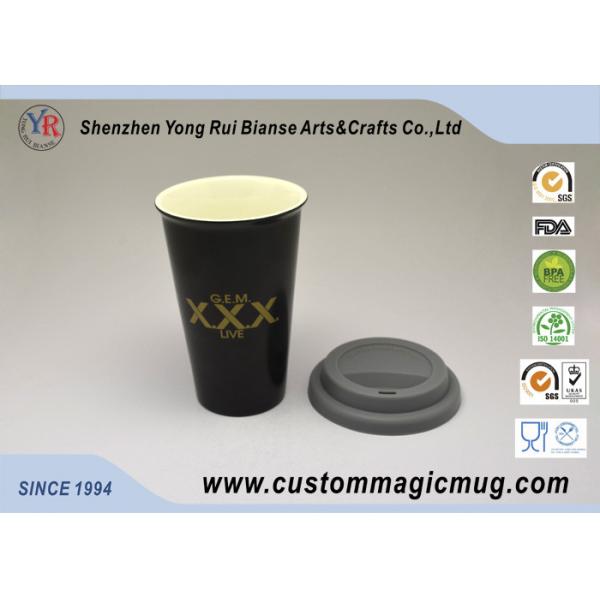 16 Oz reusable ECO sublimation starbucks coffee travel mugs heat sensitive