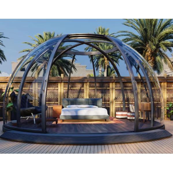 Transparent Dome House Tents Dome House Tent Customized Glamping Dome Tent
