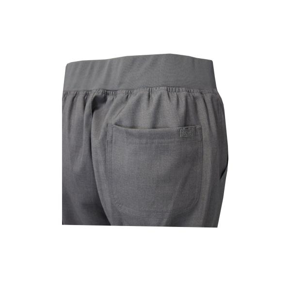 190 GSM Women Charcoal Scrub Pants Polyester 70% Rayon 28% Spandex 2%