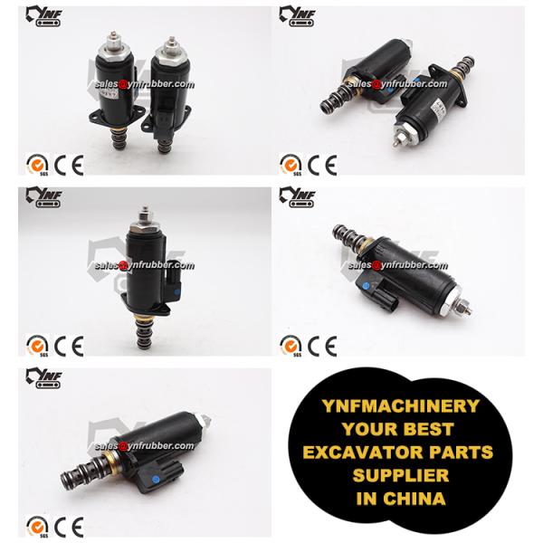 YNF00592 SK250LC-6E SK230-6E Rotary Solenoid Valve YB35V00006F1 KWE5K-31 G24YA50 Kobelco Spare Parts