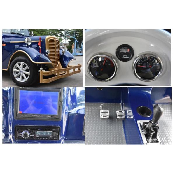 Автомобиль 11 Seater электрический винтажный осмотр достопримечательностей с мотором представления тракции 7.5KW