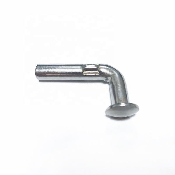 Pin de segurança para estantes de paletes de acabamento galvanizado para resistência à corrosão e eficiência do armazém