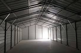 Galvanized Steel Shed Vertical Parking Garage for Small Car Parking Customized Request