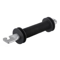 orelha galvanizada 8mm da extremidade punho moderno da porta de 286 gramas