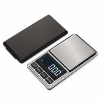 Balanza de bolsillo digital de plástico ABS de acero inoxidable con tapa 500g 300g Balanza de joyería digital mini 0.01g Electrónica portátil