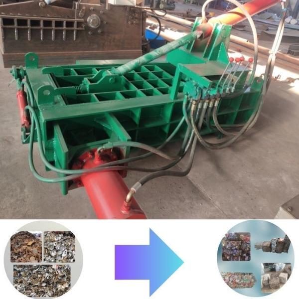 MCD-80 Baling Production Scrap Machinery Shell Baler Machine Hydraulic Baling Press