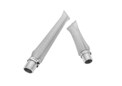 Wine NPT Beer Stainless Steel Filter Tube Wire Mesh 0.025mm Thickness
