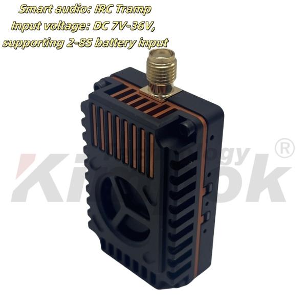 1.2G 4W 9CH Wireless FPV Video Transmitter 16g Lightweight VTX for Racing Drone