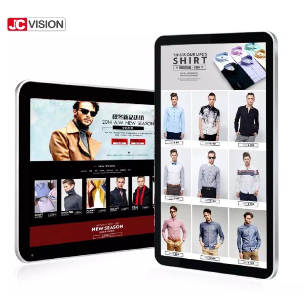 Quad Core Indoor Digital Signage Displays LCD Wall Mounted Digital Signage