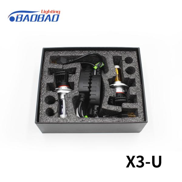 X3 50W 6000Lumen  ZES chips car led headlight