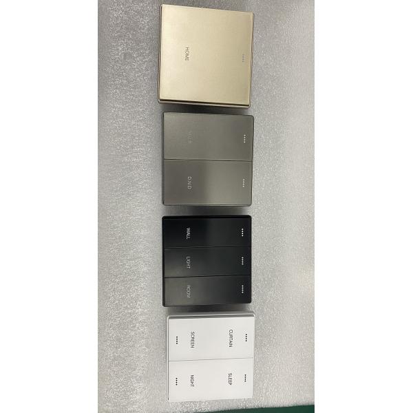 Black Wifi Connected Light Switch 220V Smart Switch For Led Lights