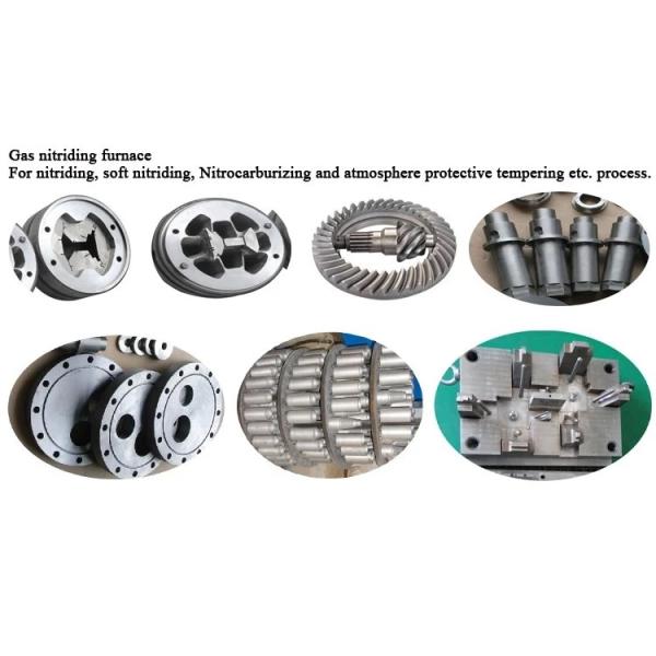 50 / печь нитрирования газа ℃ 60ХЗ 650, оборудование термической обработки управлением ПИД