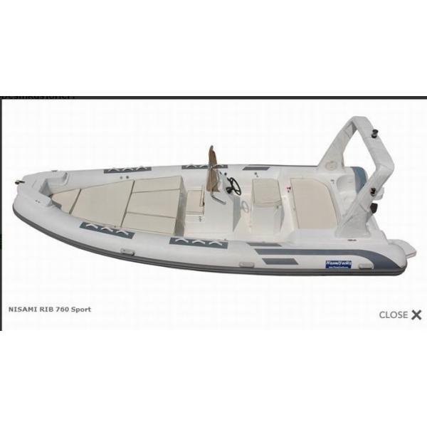 15 Persons Inflatable Rib Boat Abrasion Resistance 25 Ft  Orca Hypalon All Colors