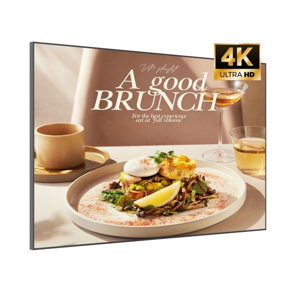 Commercial All in One 4K ELED Backlight Digital Display Screen 43 Inch Android Advertising Indoor