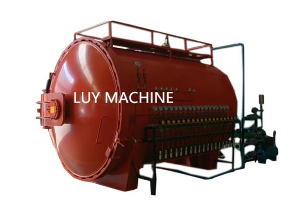 Electricity Composite Autoclave Machine Q345R Carbon Steel Vacuum Conduction