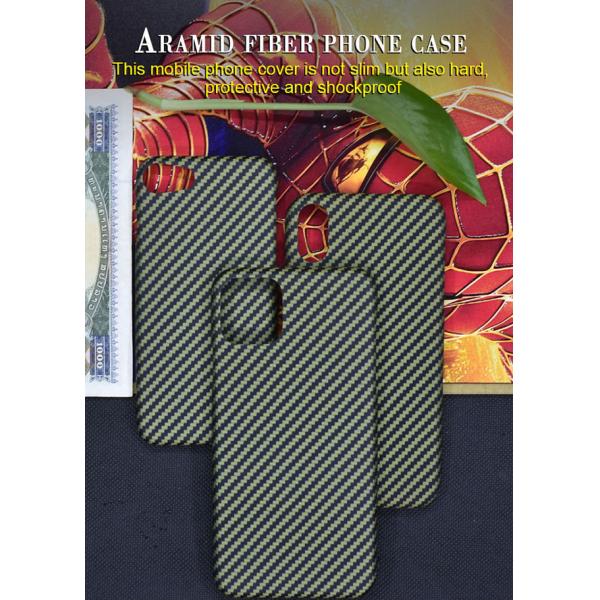 iPhone SE Yellow Light Weight Aramid Fiber Phone Case