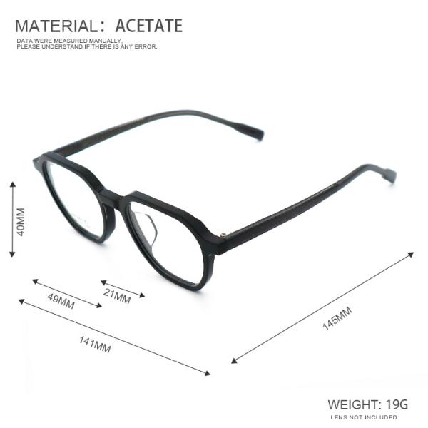 Браун ацетат синий свет очки оптические рамы MR 98A182