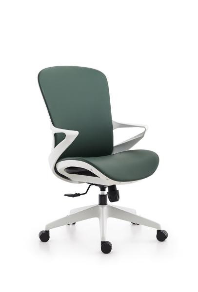 Adjustable PU Modern Leather Swivel Executive Office Chair Thickness 1.0-1.1mm