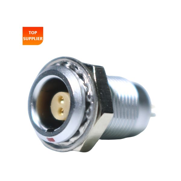 BEXKOM EGG B Series Size 1  2-16 pins  brass chrome plated shell gold plated contact PPS insulator IP50 waterproof Female receptacle