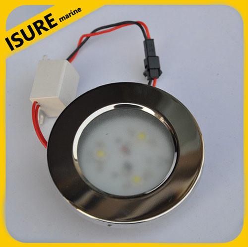 Stainless Steel plastic base ,4 boat lights LED light/boat light
