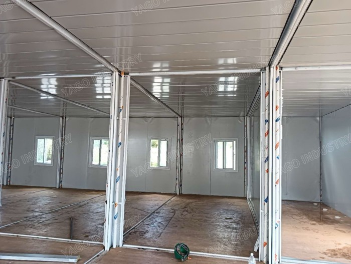 Robust Insulated Weather Resistant Modular Accommodation Building for Fast Assemble Onsite Staff Living Quarters