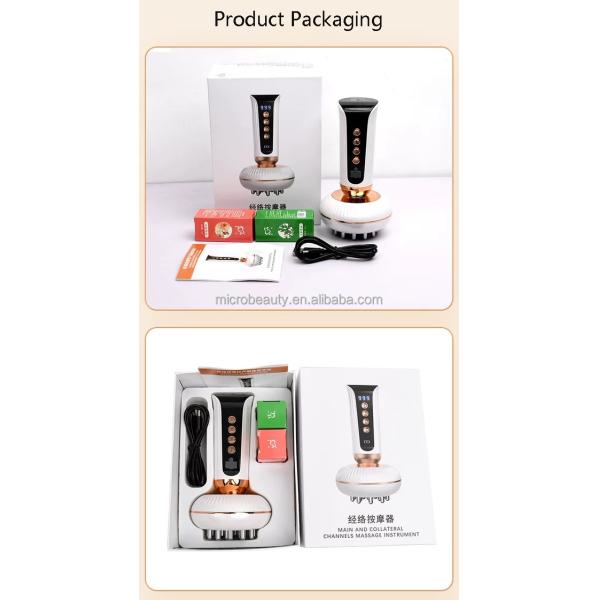 EMS Microcurrent Electric Body Slimming Massager Body Meridian Massage Brush