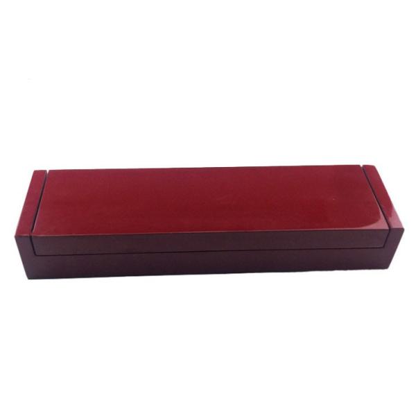 Custom Lacquered Wood Jewelry Box High Glossy Wooden Bracelet Box