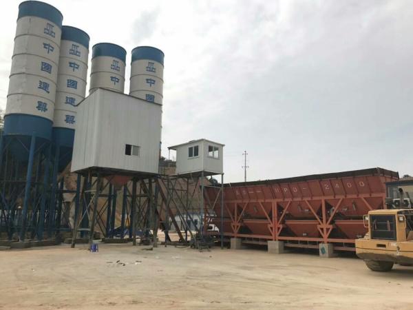 Hzs25 Factory Concrete Batching Plant Ready Mixed Concrete Batching Plant